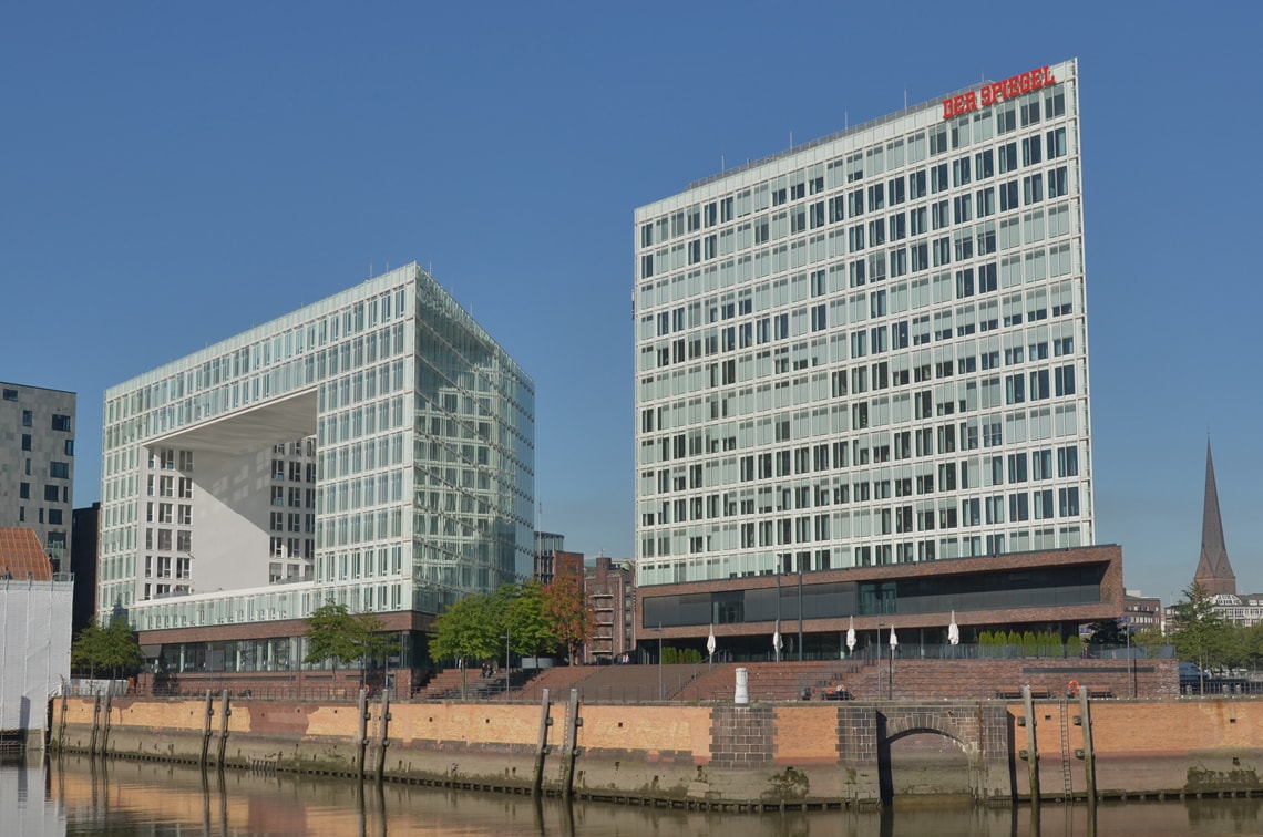Bebauung der Ericusspitze in Hamburg, Teil 2: Hochbau