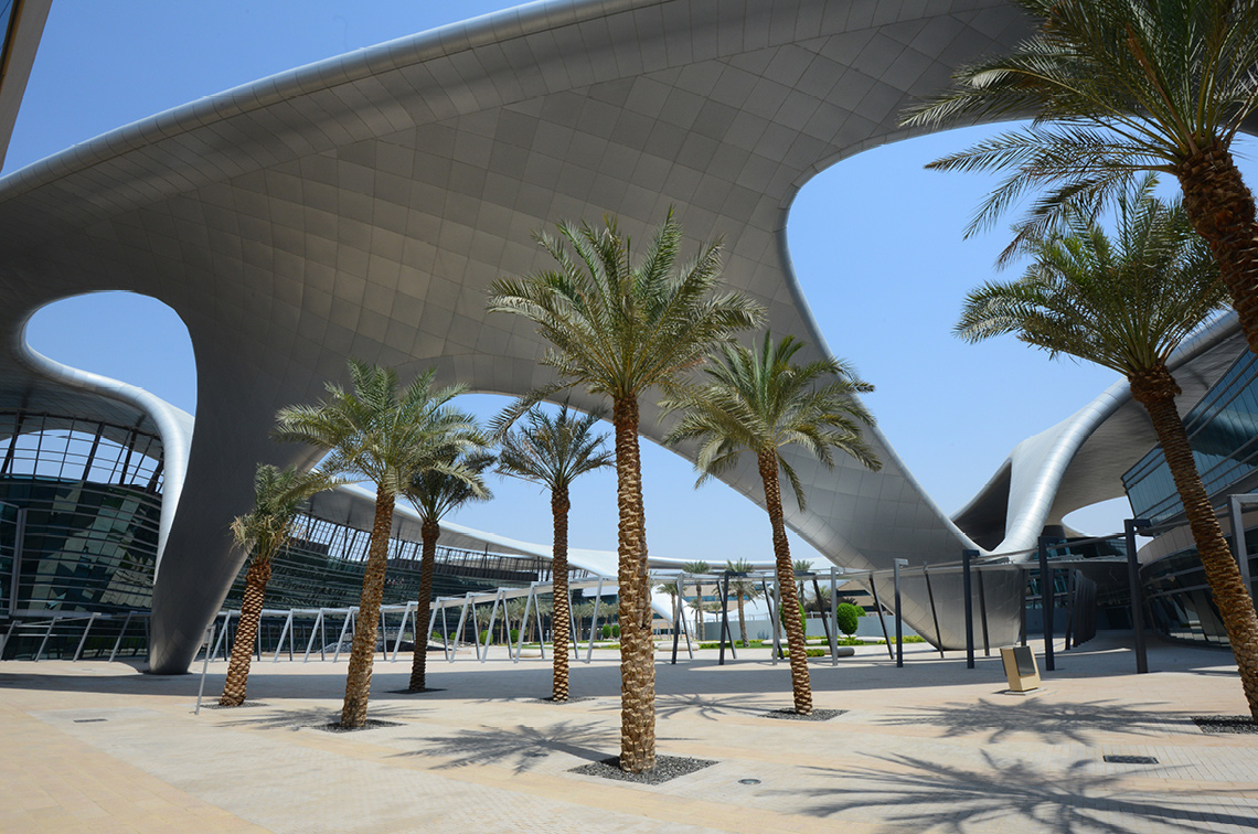 Neubau der Zayed University Abu Dhabi